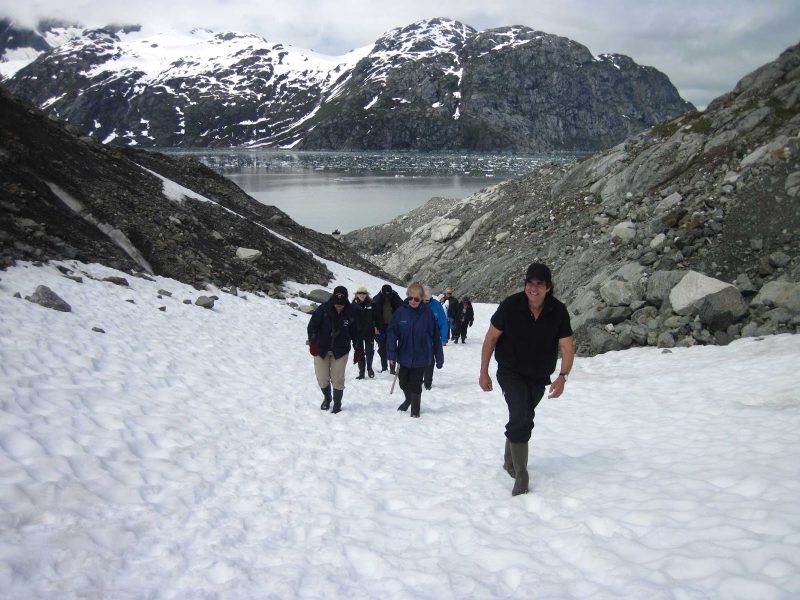 Enjoy hiking the glaciers of Alaska and British Columbia on an UnCruise Adventures cruise.