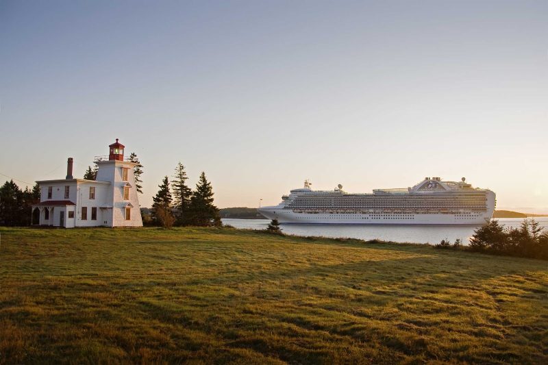Crown Princess calls on Charlottetown, capital and largest city of the Canadian province of Prince Edward Island.