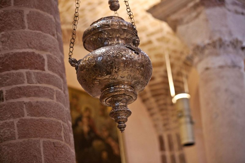 The Serbian Orthodox Church of St. Nicholas in Old Kotor, Montenegro.