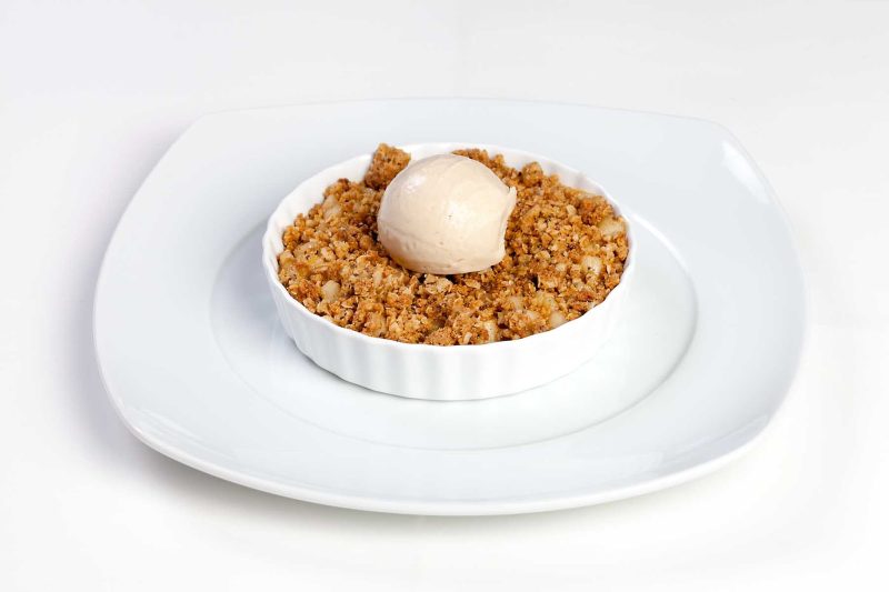 A dish prepared in Celebrity Cruises's Main Restaurant.