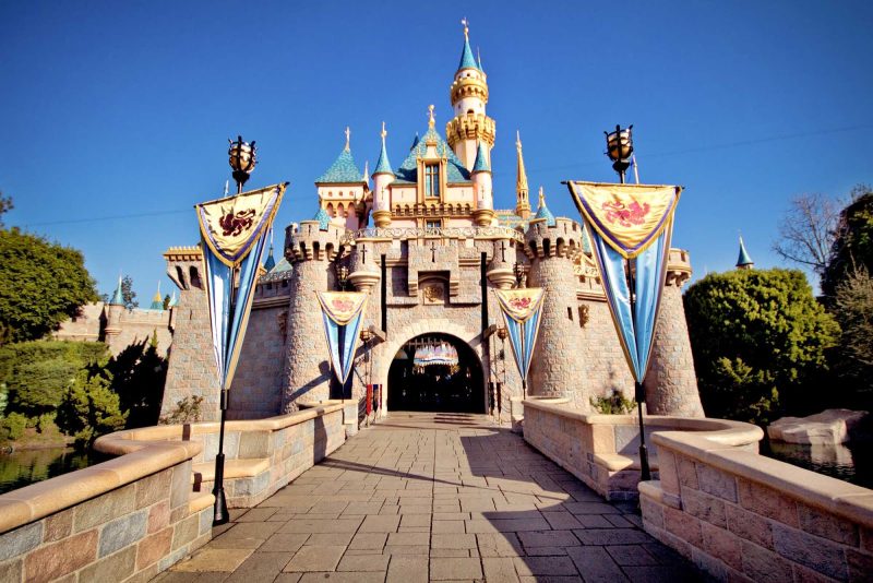 Disneyland in Anaheim, California.