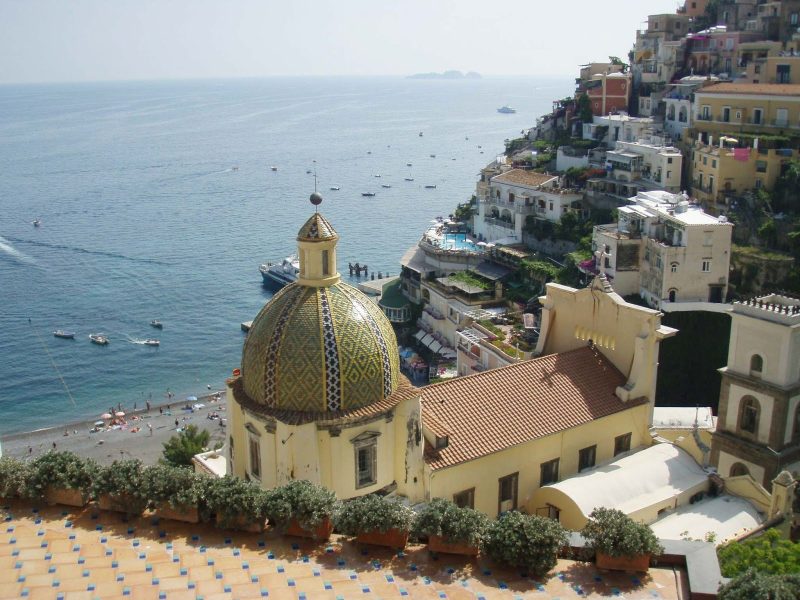 A look at the charming hillside seaport of Positano, Italy. 