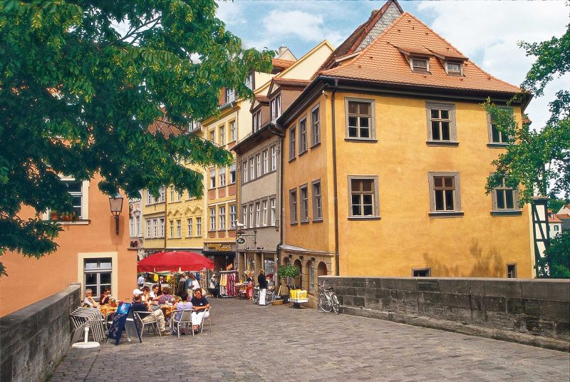 The historic city center of Bamberg, Germany, is listed as a UNESCO World Heritage site.