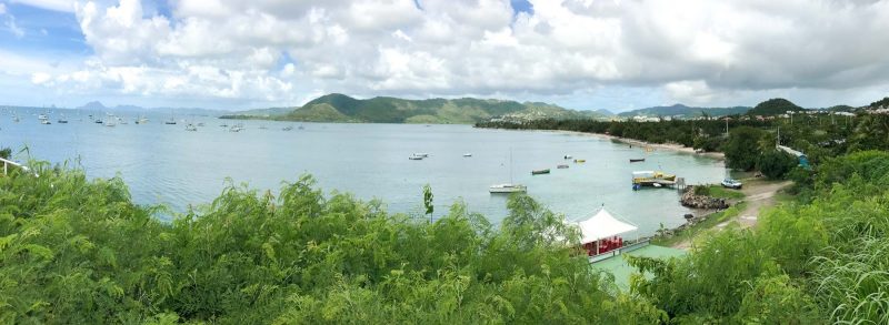 Scenic Le Marin Harbour in Martinique.