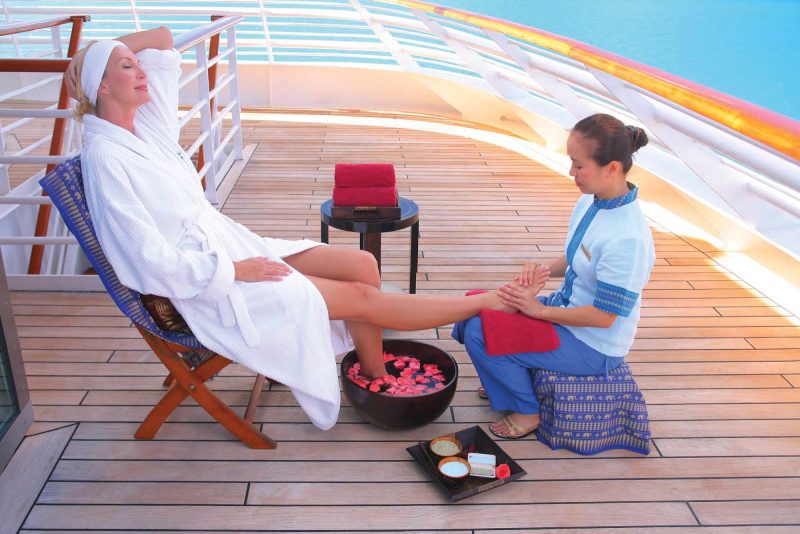 Allow yourself to be pampered on a SeaDream cruise.