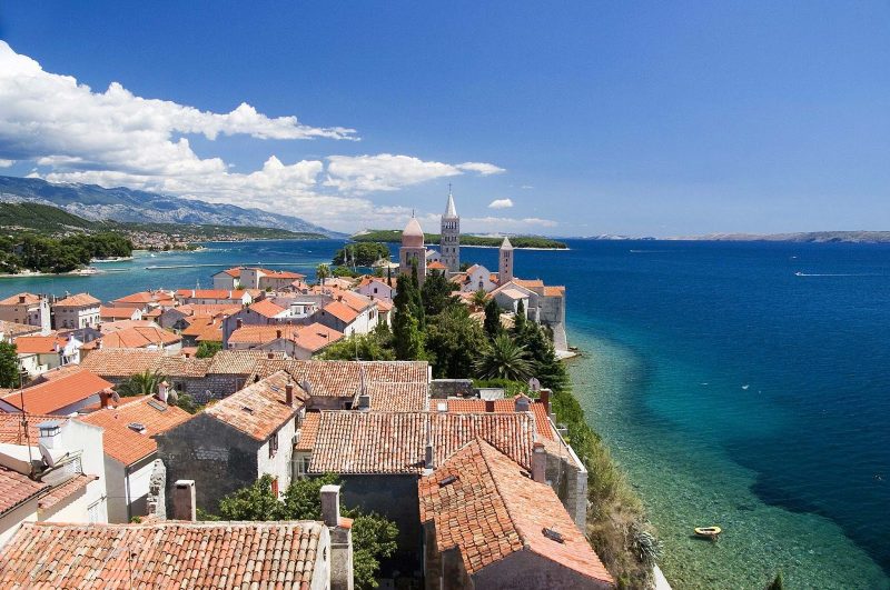 Rab, a charming island just off the northern Croatian coast in the Adriatic Sea.