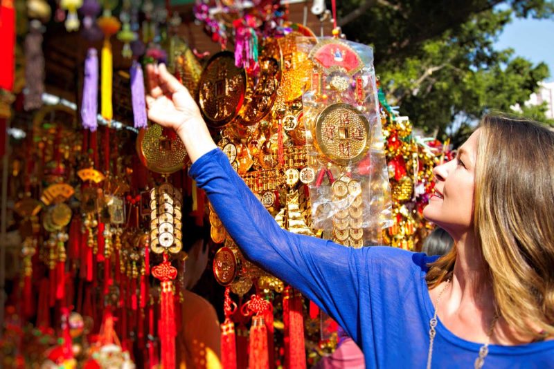 The Wong Tai Sin Temple in Hong Kong.