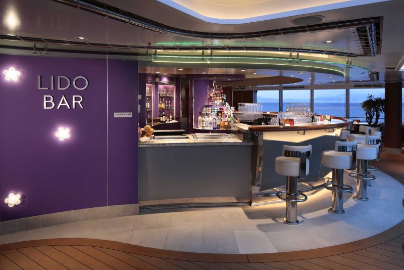 Relax and chat up some new friends at Lido Bar on ms Koningsdam.