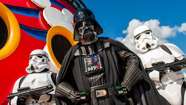 "Star Wars Day at Sea" is exclusive to the Disney Fantasy on select Western Caribbean sailings, through April 2016.