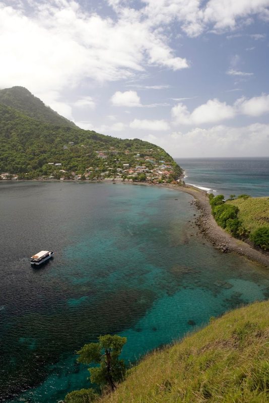 Explore the interior of Dominica for some stunning views. 