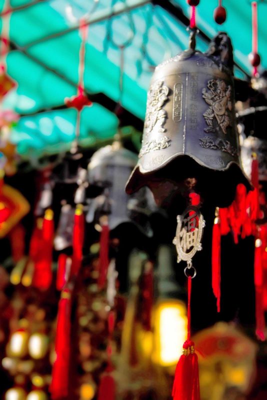 The Wong Tai Sin Temple in Hong Kong.