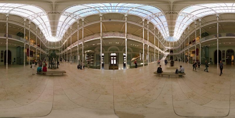 The National Museum of Scotland in Edinburgh is one of the Top 10 visitor attractions in the United Kingdom.