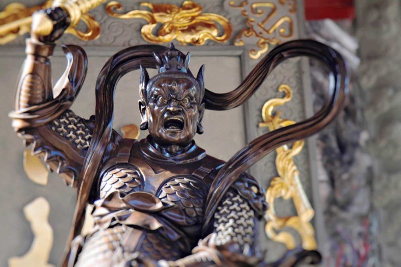 The Wong Tai Sin Temple in Hong Kong.