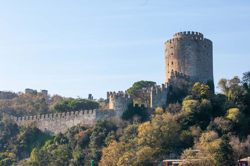 Rumelihisarı or Boğazkesen Castle, a fortress on the European side of the Bosphorus strait.