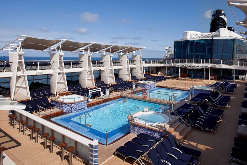 Pool deck