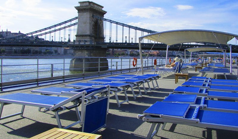 See Europe from the comfort of your premium lounge chair on Avalon Affinity's Sky Deck.