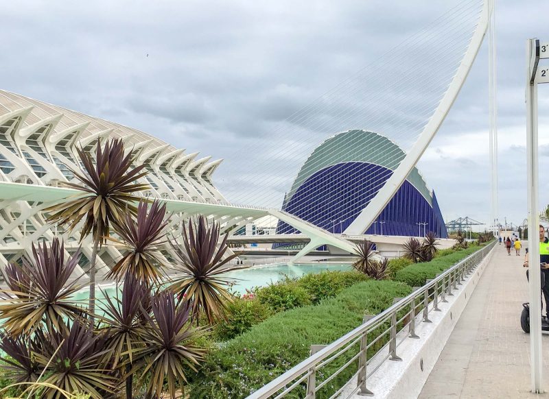 The new Aquarium in the City of Arts and Sciences arts complex in Valencia, Spain.