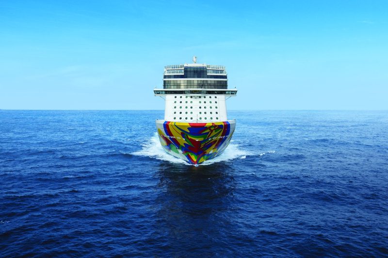  The 4,000-passenger Norwegian Encore sails to the Caribbean and Alaska.  