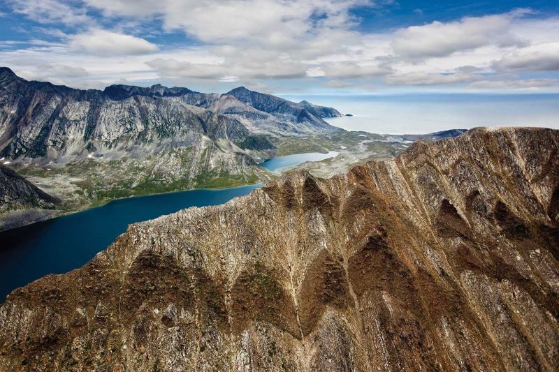 The stark beauty of the Torngats Mountains at the northern tip of Newfoundland and Labrador.