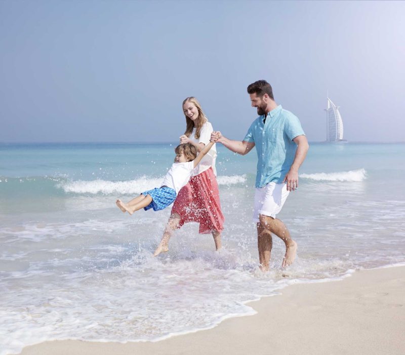 Spend some family at the beach during your time in Dubai.